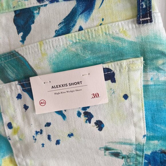 Adriano Goldschmied (AG) NWT Alexxis Short Sz 30R - Picture 6 of 6